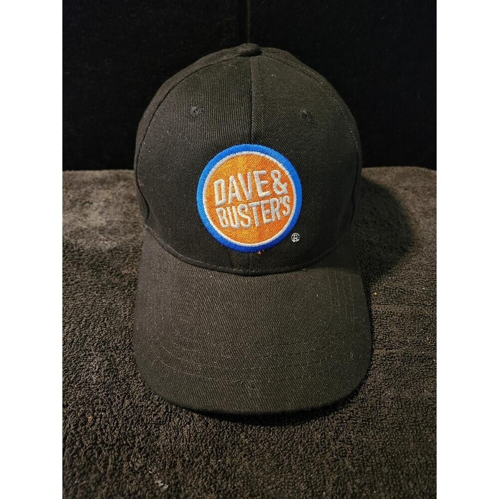 Dave And Busters Winner Black Strap Back Hat